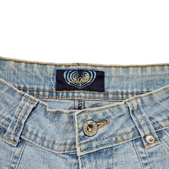 y2k vintage low-rise denim capris - Picture 3 of 6